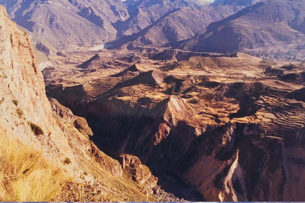 Stunning view of Colca Canyon