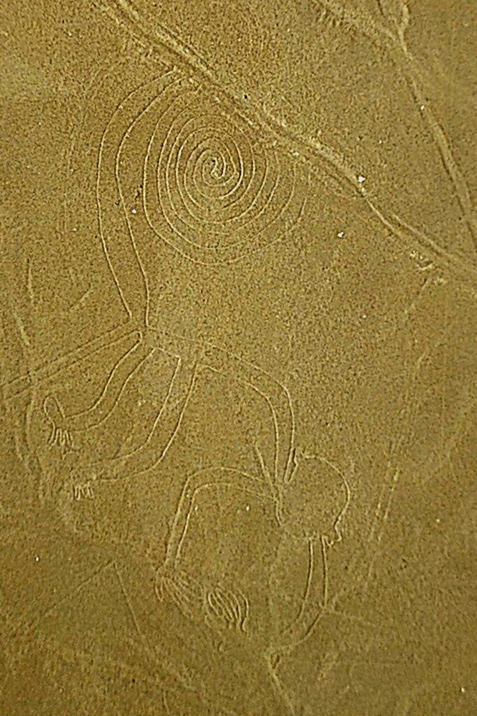 Aerial view of Nazca Lines