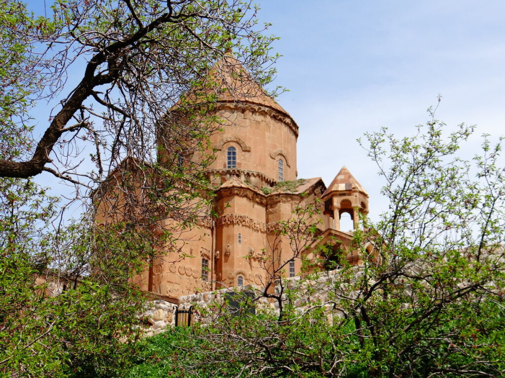 Akdamar island in Van lake